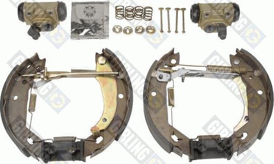 Girling 5310441 - Brake Shoe Set autospares.lv