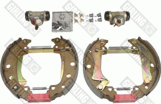 Girling 5310143 - Brake Shoe Set autospares.lv