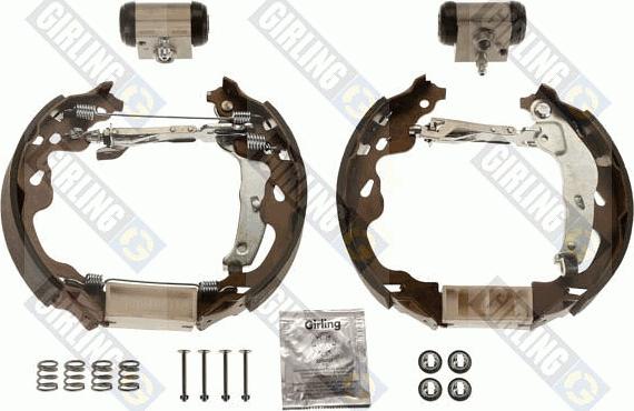 Girling 5311524 - Brake Shoe Set autospares.lv