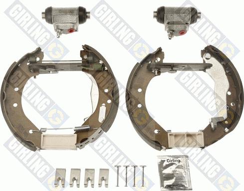 Girling 5318601 - Brake Shoe Set autospares.lv