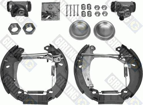 Girling 5312503 - Brake Shoe Set autospares.lv