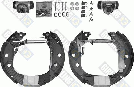 Girling 5312613 - Brake Shoe Set autospares.lv