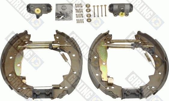 Girling 5312371 - Brake Shoe Set autospares.lv