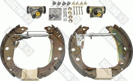 Girling 5312253 - Brake Shoe Set autospares.lv