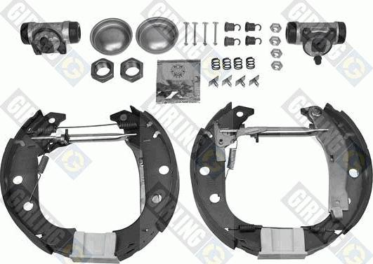 Girling 5312263 - Brake Shoe Set autospares.lv