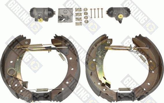 Girling 5312211 - Brake Shoe Set autospares.lv