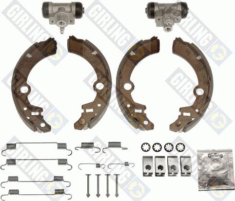 Girling 5219579 - Brake Shoe Set autospares.lv