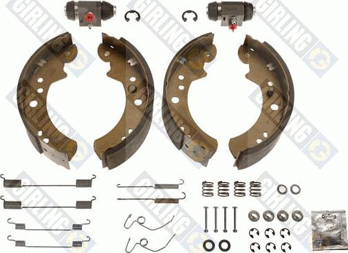 Girling 5216791 - Brake Shoe Set autospares.lv