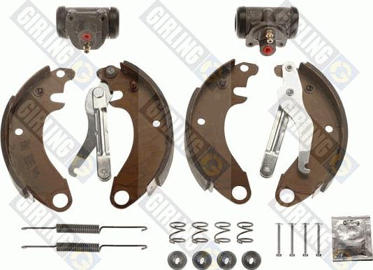 Girling 5211009 - Brake Shoe Set autospares.lv