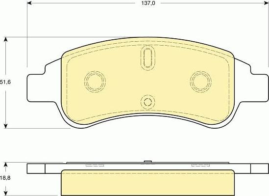 Girling 6411704 - Brake Set, disc brakes autospares.lv