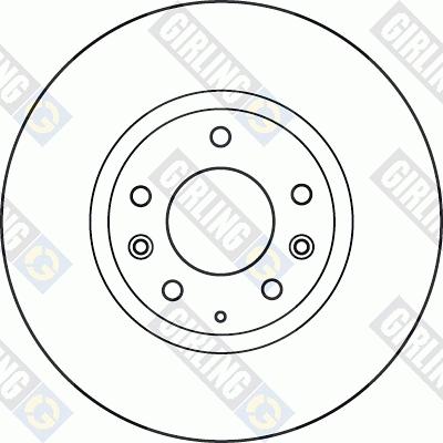 Girling 6049745 - Brake Disc autospares.lv