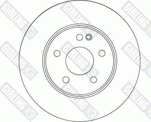 Girling 6044541 - Brake Disc autospares.lv