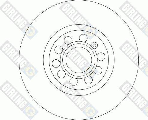 Girling 6044641 - Brake Disc autospares.lv