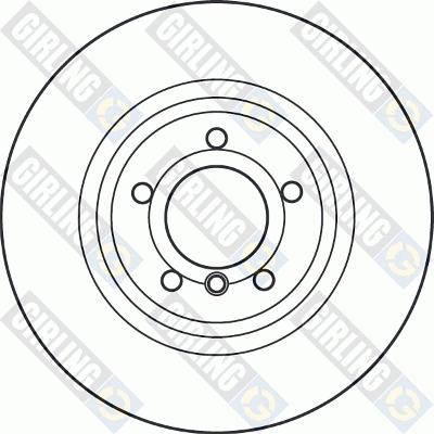 Girling 6044605 - Brake Disc autospares.lv