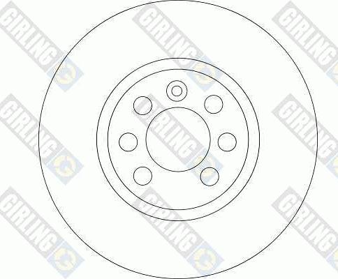 Girling 6044261 - Brake Disc autospares.lv