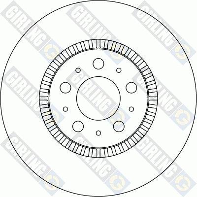 Girling 6040535 - Brake Disc autospares.lv