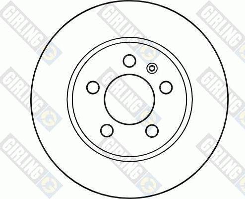 Girling 6040652 - Brake Disc autospares.lv