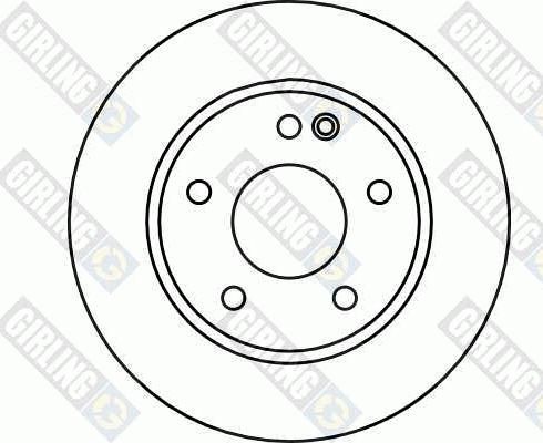 Girling 6040351 - Brake Disc autospares.lv