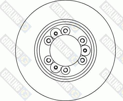 Girling 6040291 - Brake Disc autospares.lv