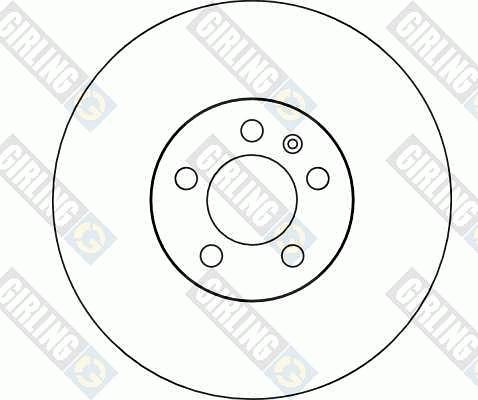 Girling 6040271 - Brake Disc autospares.lv