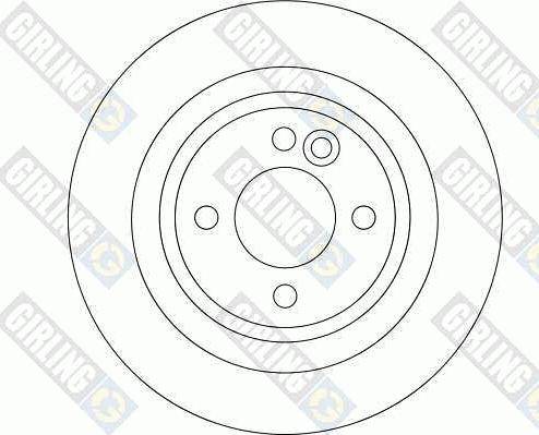 Girling 6041971 - Brake Disc autospares.lv