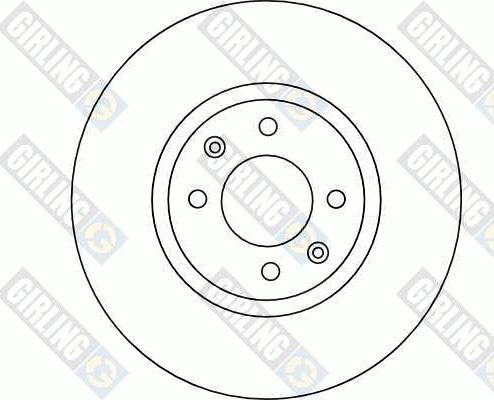 Girling 6041411 - Brake Disc autospares.lv