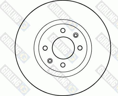 Girling 6041841 - Brake Disc autospares.lv