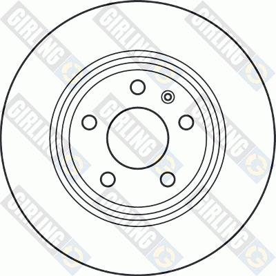 Girling 6048484 - Brake Disc autospares.lv