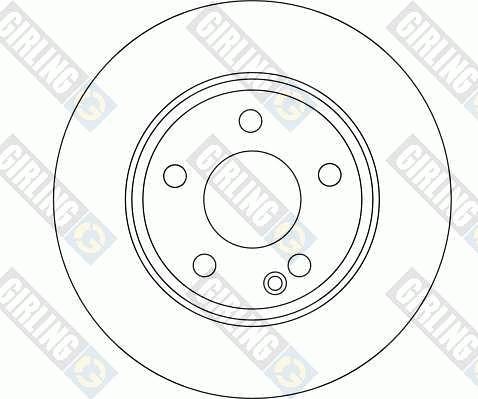 Girling 6043931 - Brake Disc autospares.lv