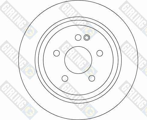 Girling 6043564 - Brake Disc autospares.lv