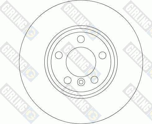 Girling 6043611 - Brake Disc autospares.lv