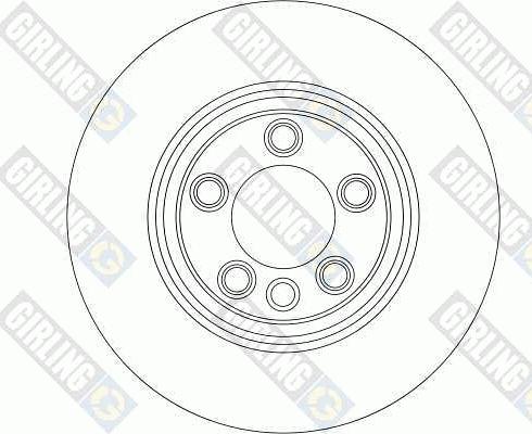 Girling 6043055 - Brake Disc autospares.lv