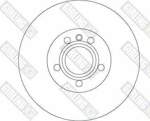 Girling 6043231 - Brake Disc autospares.lv