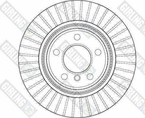 Girling 6042992 - Brake Disc autospares.lv