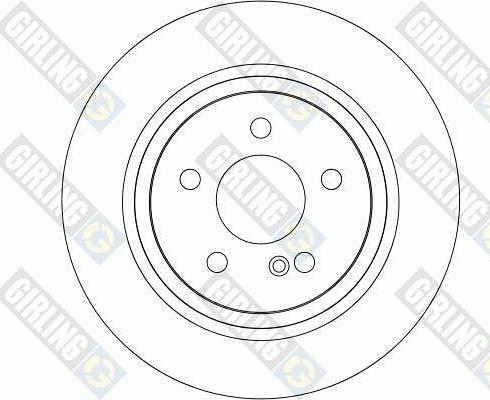 Girling 6042634 - Brake Disc autospares.lv