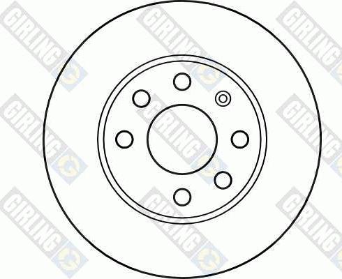 Girling 6042253 - Brake Disc autospares.lv