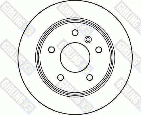 Girling 6042234 - Brake Disc autospares.lv