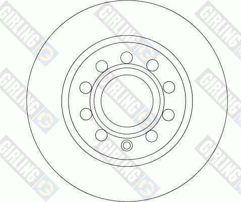 Girling 6042764 - Brake Disc autospares.lv