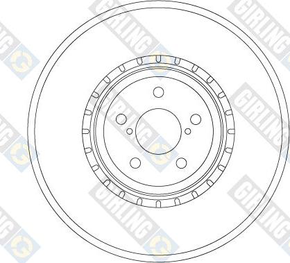 Girling 6069235 - Brake Disc autospares.lv