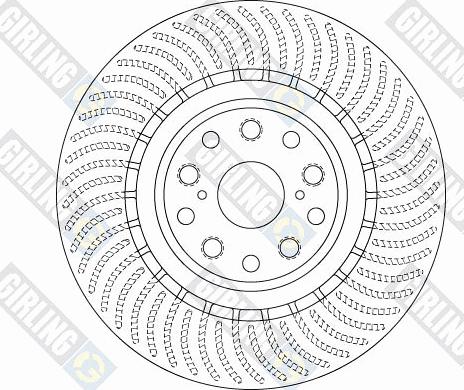 Girling 6064895 - Brake Disc autospares.lv