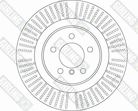 Girling 6065075 - Brake Disc autospares.lv