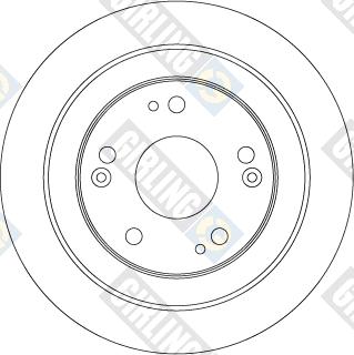 Girling 6065264 - Brake Disc autospares.lv