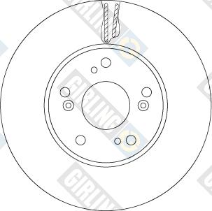 Girling 6065271 - Brake Disc autospares.lv