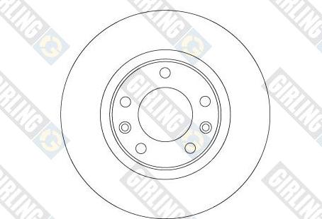 Girling 6066564 - Brake Disc autospares.lv