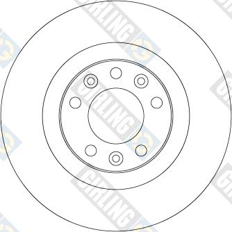 Girling 6066674 - Brake Disc autospares.lv