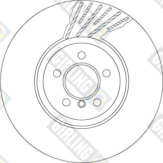 TRW DF6613S - Brake Disc autospares.lv