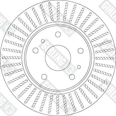 Girling 6066841 - Brake Disc autospares.lv