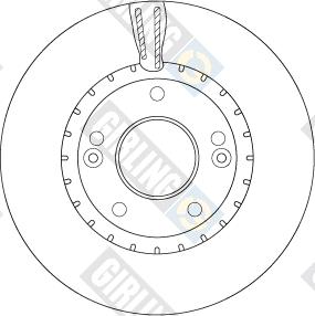 Girling 6066281 - Brake Disc autospares.lv