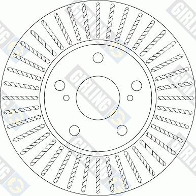 Girling 6066791 - Brake Disc autospares.lv