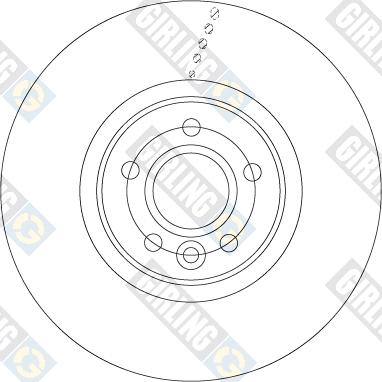 Girling 6066765 - Brake Disc autospares.lv